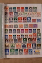 Nederland 1945/1969 - Complete collectie in nieuw stockboek, Postzegels en Munten, Postzegels | Nederland, Gestempeld