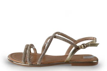 Graceland Sandalen in maat 40 Goud, Kleding | Dames, Schoenen, Overige kleuren, Verzenden, Sandalen of Muiltjes, Zo goed als nieuw