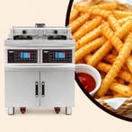 Makfry Friteuse | Open Fryer FG300D | Gas | 2x 18L | Digitaa, Zakelijke goederen, Horeca | Keukenapparatuur, Ophalen of Verzenden