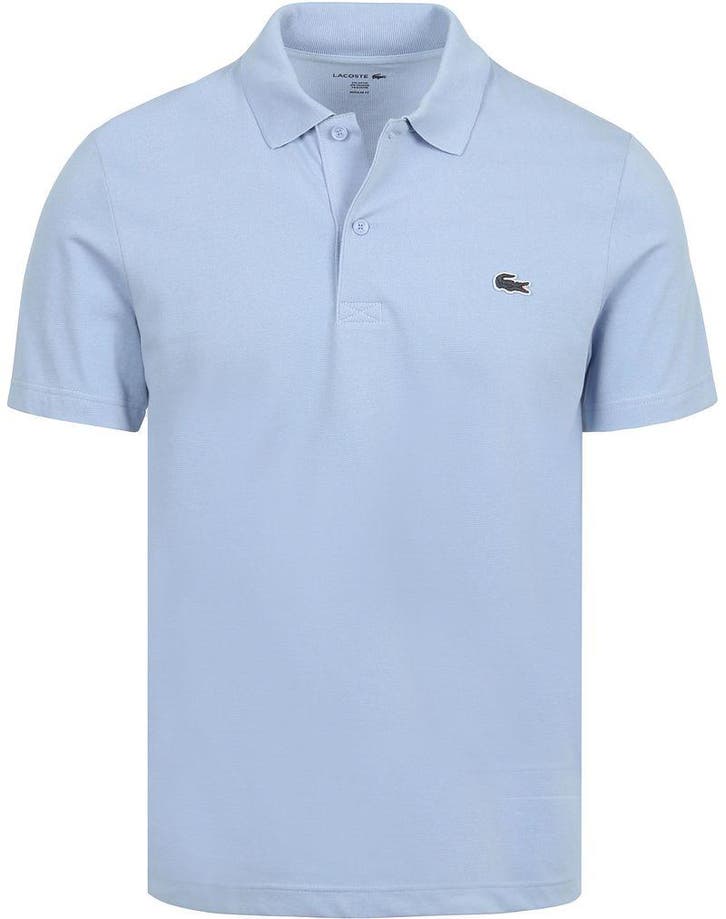 Lacoste Poloshirt Breathable Lichtblauw maat S Heren, Kleding | Heren, Polo's, Nieuw, Maat 46 (S) of kleiner, Verzenden