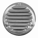 Europlast metalen ventilatierooster rond rvs ø 160mm -, Doe-het-zelf en Verbouw, Ventilatie en Afzuiging, Ophalen of Verzenden