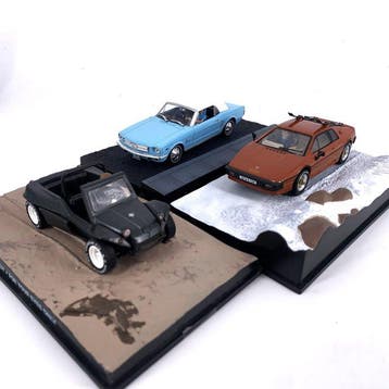 1:43 - Modelauto (3) - Verzameling van 3 modelautos uit de, Nieuw