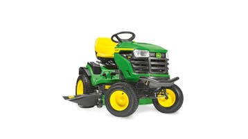 John Deere X167 (Zitmaaiers), Ophalen of Verzenden, Gebruikt, Mulchfunctie, 120 cm of meer