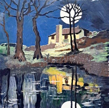 Giorgio Bergallo - LA CASA E LA LUNA