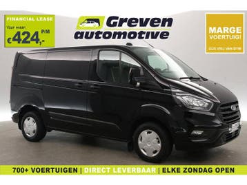 Ford Transit Custom 2.0 TDCI L1H1 | Marge | Airco | Cruise, Euro 6, Zwart, Nieuw, Ford