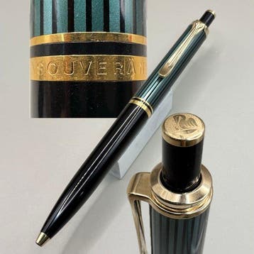 Pelikan - Souverän K400 Black-Green - Balpen, Nieuw
