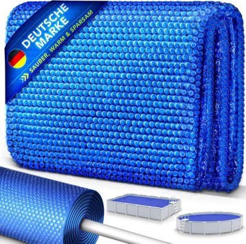 Zwembad Afdekzeil - Rond - Solarzeil - 305 cm - Blauw - Till, Verzenden, Zo goed als nieuw
