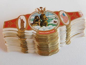 Prachtige Collectie Washington Sigarenbandjes uit meerdere