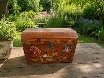 Krat - Hout - koffer handmade