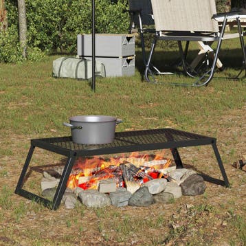vidaXL Opvouwbare Camping Grill 70 x 30 x 18,5 cm Legeringen, Verzenden, Nieuw
