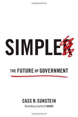 Simpler - Cass R. Sunstein 9781476726595, Verzenden, Gelezen, Cass R. Sunstein