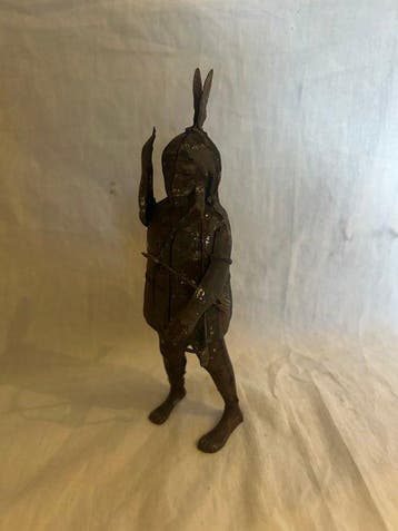 Günthermann - Blikken speelgoed - Indiaan - 1920-1930 -, Antiek en Kunst