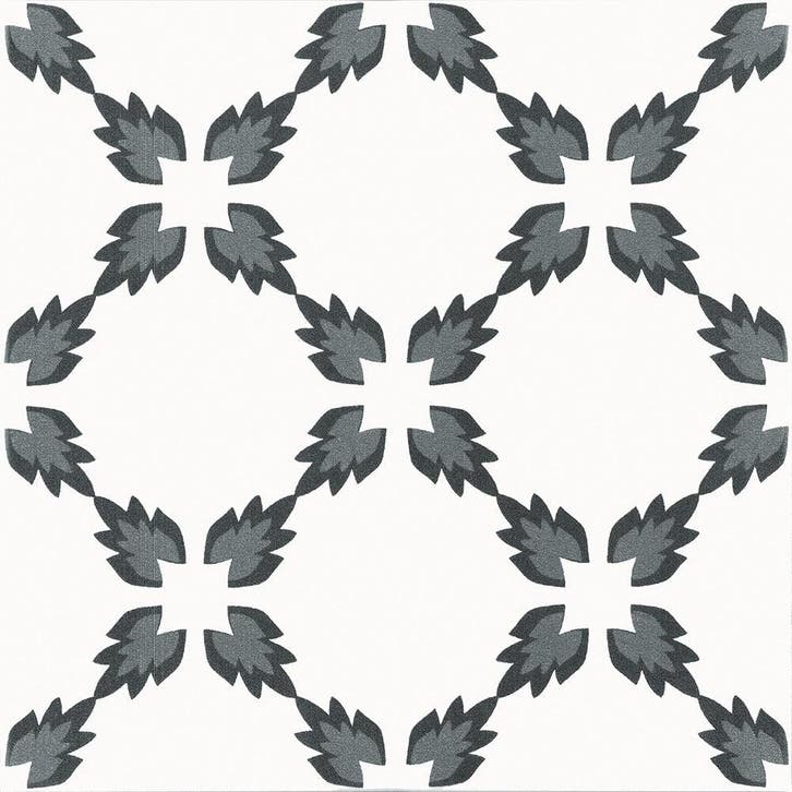 Vloertegel/Wandtegel Terre Decortegel Duo Zwart 20x20, Doe-het-zelf en Verbouw, Tegels, 20 tot 40 cm, 20 tot 40 cm, 10 m² of meer