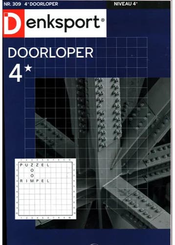 Denksport Doorloper - 4* 309 2025, Verzenden, Nieuw, Sport en Vrije tijd