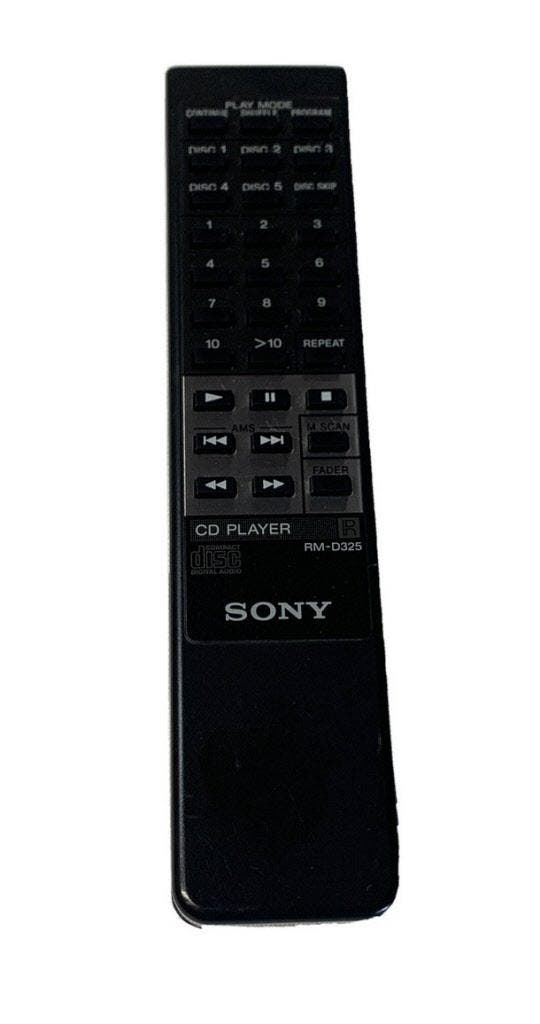 Afstandsbediening Sony rm-d325 dcp-c425 cdp-c325, Audio, Tv en Foto, Afstandsbedieningen, Origineel, Nieuw, Ophalen of Verzenden