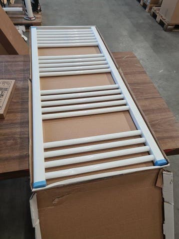Designradiator Boss & Wessing Nile Gobi 120 x 50 cm Wit, Ophalen of Verzenden, Nieuw, Overige typen