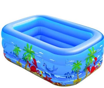 PVC speelzwembad voor peuters en kinderen, 120–150 cm, Verzenden, Nieuw