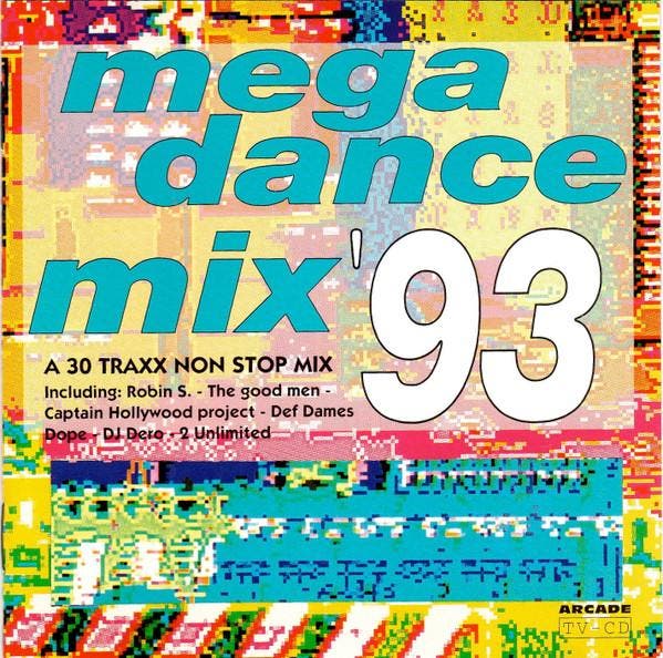 Various - Mega Dance Mix 93 (A 30 Traxx Non Stop Mix), Cd's en Dvd's, Cd's | Pop, Gebruikt, Ophalen of Verzenden