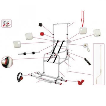 Fiamma Right inside cover Lift 77 98656-162, Ophalen of Verzenden, Nieuw