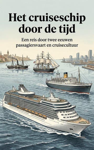 9789465504414 Het cruiseschip door de tijd, Verzenden, Nieuw, Waries B.V.
