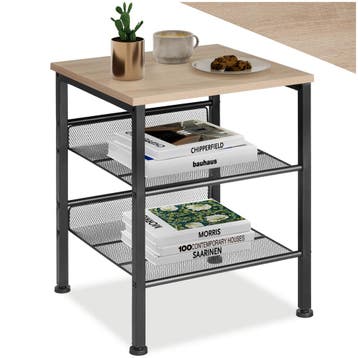 Bijzettafel Lincoln 40,5x40x50,5cm, Huis en Inrichting, Tafels | Bijzettafels, Verzenden, Nieuw