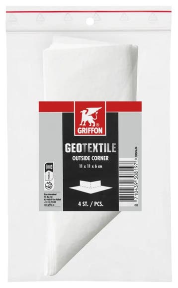 Griffon hbs 200 geotextile hoeken 4 stuks, buitenhoek, Verzenden, Nieuw