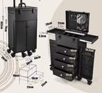 Professionele Make-up Trolley 4 Laden met Wielen Organizer, Verzenden, Nieuw