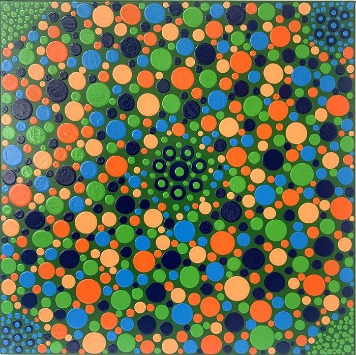 Padelah (1961) - Spring, Antiek en Kunst, Kunst | Schilderijen | Modern