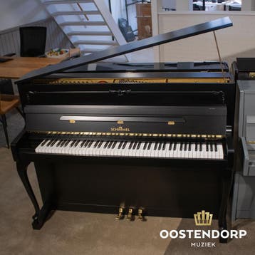 Schimmel 112 B messing piano, Zo goed als nieuw, Zwart, Piano