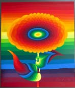 Ay-O () - Rainbow Flower, Antiek en Kunst