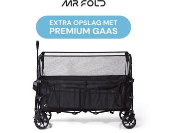 Mr Fold Bolderkar - XXL - Opvouwbaar - 300L - 150KG, Verzenden, Nieuw