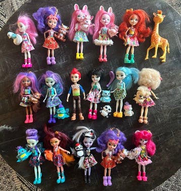 Mattel - Speelgoed Enchantimals set met accessoires -