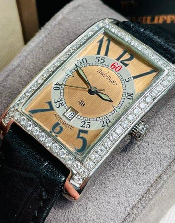 Paul Picot - American Bridge Diamonds fabricated Automatic, Nieuw