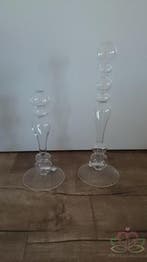 Glas Vaas Kandelaar 20 cm, Ophalen of Verzenden, Nieuw