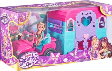 Sparkle Girlz deluxe caravanset van ZURU, Ophalen of Verzenden, Zo goed als nieuw