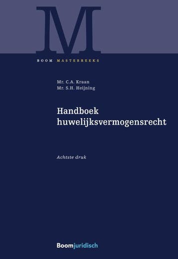 Handboek Huwelijksvermogensrecht 9789462909212, Zo goed als nieuw
