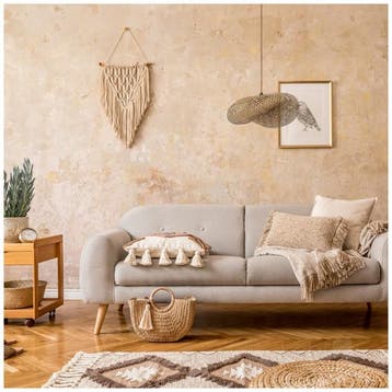 BOHO hanglamp Brugia L Ø60cm Licht Bamboe - E27 fitting -.., Ophalen of Verzenden, Nieuw
