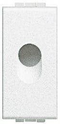 Bticino Lichtsnoer Stopcontact LivingLight Wit 9mm 1 Module, Verzenden, Nieuw, Overige typen
