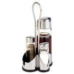 GGM Gastro | (6 stuks) Cruet - ECONOMIC - RVS standaard - |, Verzenden, Nieuw in verpakking, RVS Meubilair