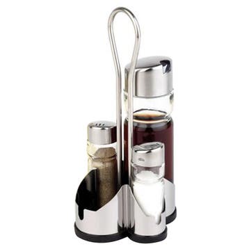 GGM Gastro | (6 stuks) Cruet - ECONOMIC - RVS standaard - |, Verzenden, Nieuw in verpakking, RVS Meubilair