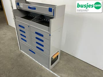 Sortimo alu bedrijfswagen inrichting 1010x350x1220mm (3196), Ophalen of Verzenden