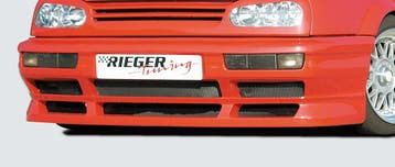 Rieger voorbumper | Golf 3 - 3-drs., 5-drs., Cabrio, Combi |, Auto-onderdelen, Verzenden, Nieuw, Volkswagen