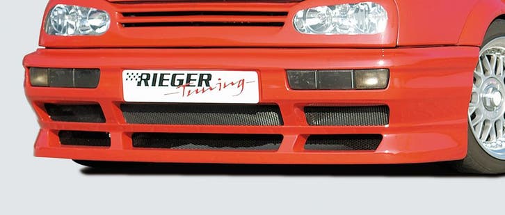 Rieger voorbumper | Golf 3 - 3-drs., 5-drs., Cabrio, Combi |, Auto-onderdelen, Carrosserie en Plaatwerk, Nieuw, Volkswagen, Verzenden