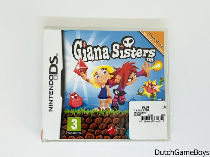 Nintendo DS - Giana Sisters DS - FAH - New & Sealed, Spelcomputers en Games, Games | Nintendo DS, Gebruikt, Verzenden