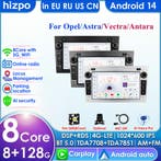 Carplay 4G 2din Android Auto Radio Voor Opel Astra H J Vectr, Verzenden, Nieuw
