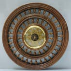 Barometer - Messing, Glas - scheepsbarometer, Antiek en Kunst