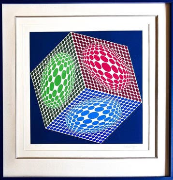 Victor Vasarely (1906-1997) - Paula