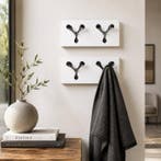 Wink Design - Set kapstokhaken (2) - Staal, Antiek en Kunst