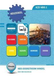 Keuzedeel HBO doorstroom handel KZD HBO 2 9789400220201, Boeken, Verzenden, Zo goed als nieuw