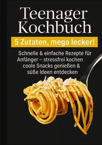 Teenager Kochbuch – 5 Zutaten, Mega Lecker: Schnelle & Einfa, Boeken, Ophalen of Verzenden, Nieuw, Kira Kochmann